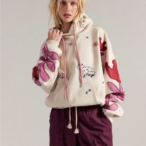 Free People We The Free For All Capybara Hoodie NWT